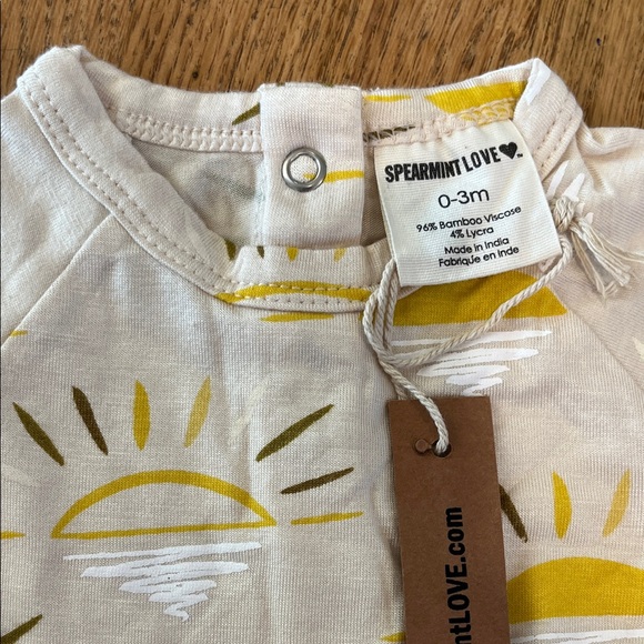 Sunshine Print Baby Dress - Picture 2 of 4